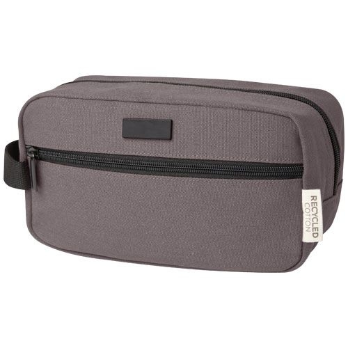 PF130041-3Joey Kosmetiktasche aus GRS recyceltem Canvas 3_5 L_ grau