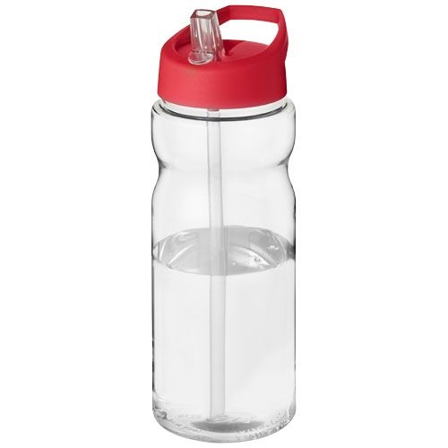 PF210049-23H2O Active® Base 650 ml Sportflasche mit Ausgussdeckel_ transparent_rot PF210049-23H2O Active® Base 650 ml Sportflasche mit Ausgussdeckel_ transparent_rot