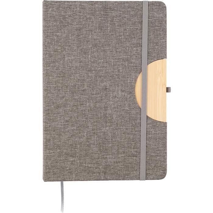 GI1103692-05rPET _300D_ Notizbuch A5 Ernst_ blau
