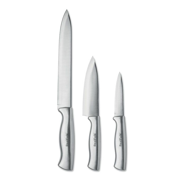 MO3203-14Cocinero Messer-Set Edelstahl 3-tlg._ silber