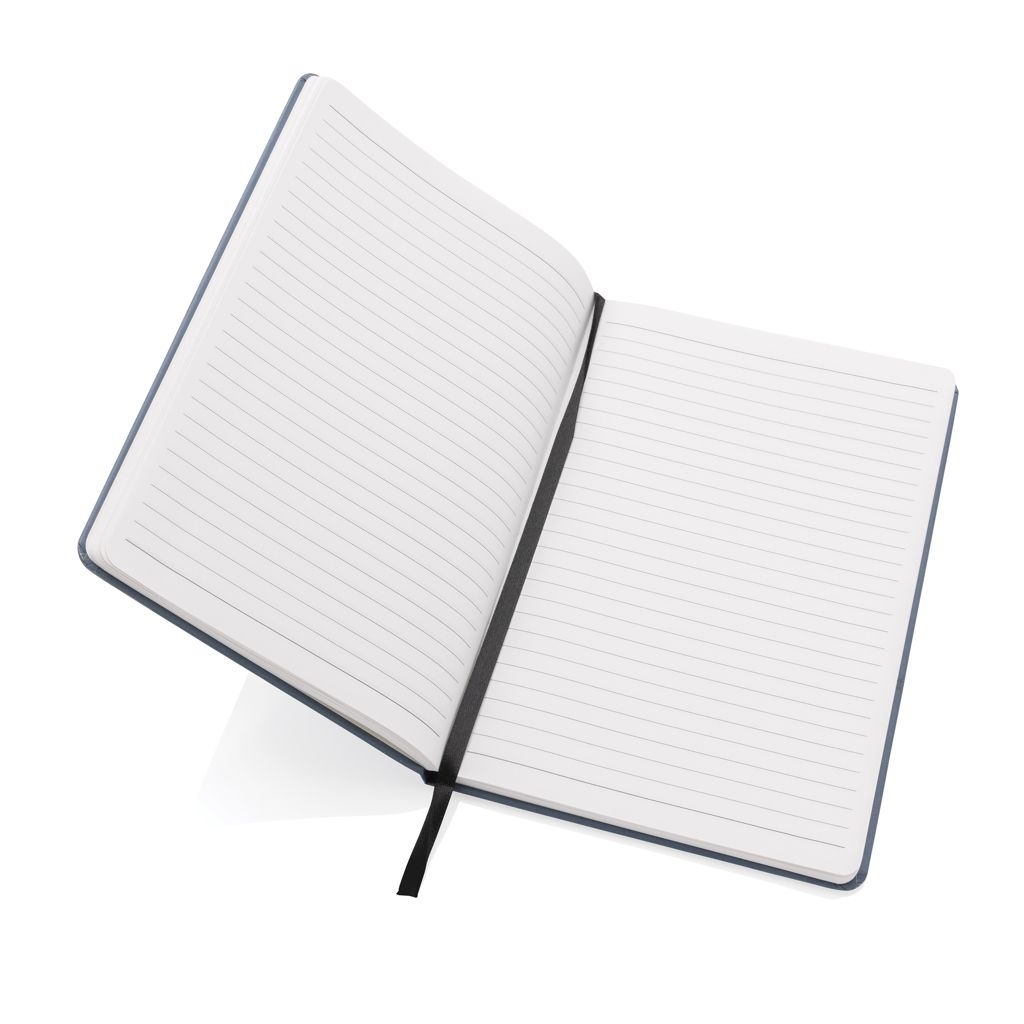XDP774_59-5Craftstone A5 Notizbuch aus recycelt. Kraft- und Steinpapier_ blau
