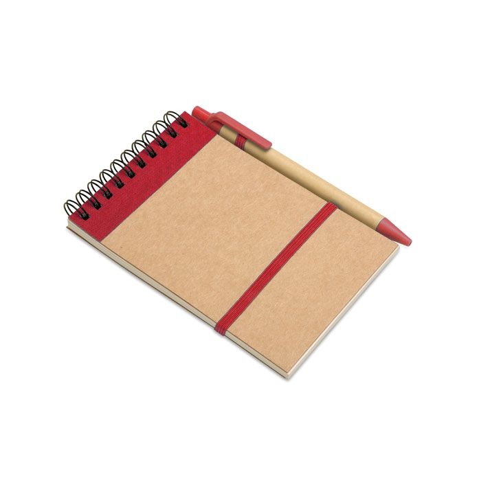 IT3789-05Sonora DIN A6 Notizbuch_ Rot