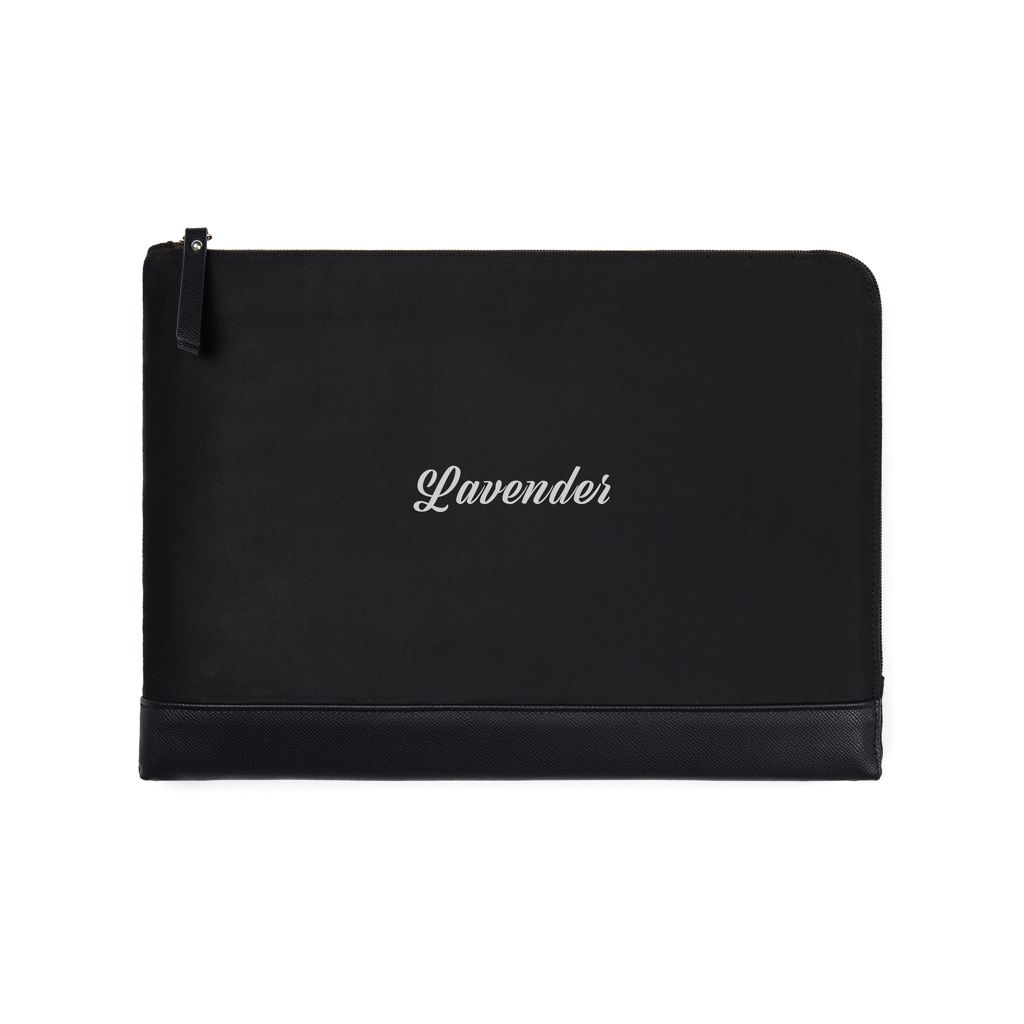 XDV78807-01VINGA Marlow 16_ Laptop Sleeve aus RCS recyceltem Polyester_ schwarz