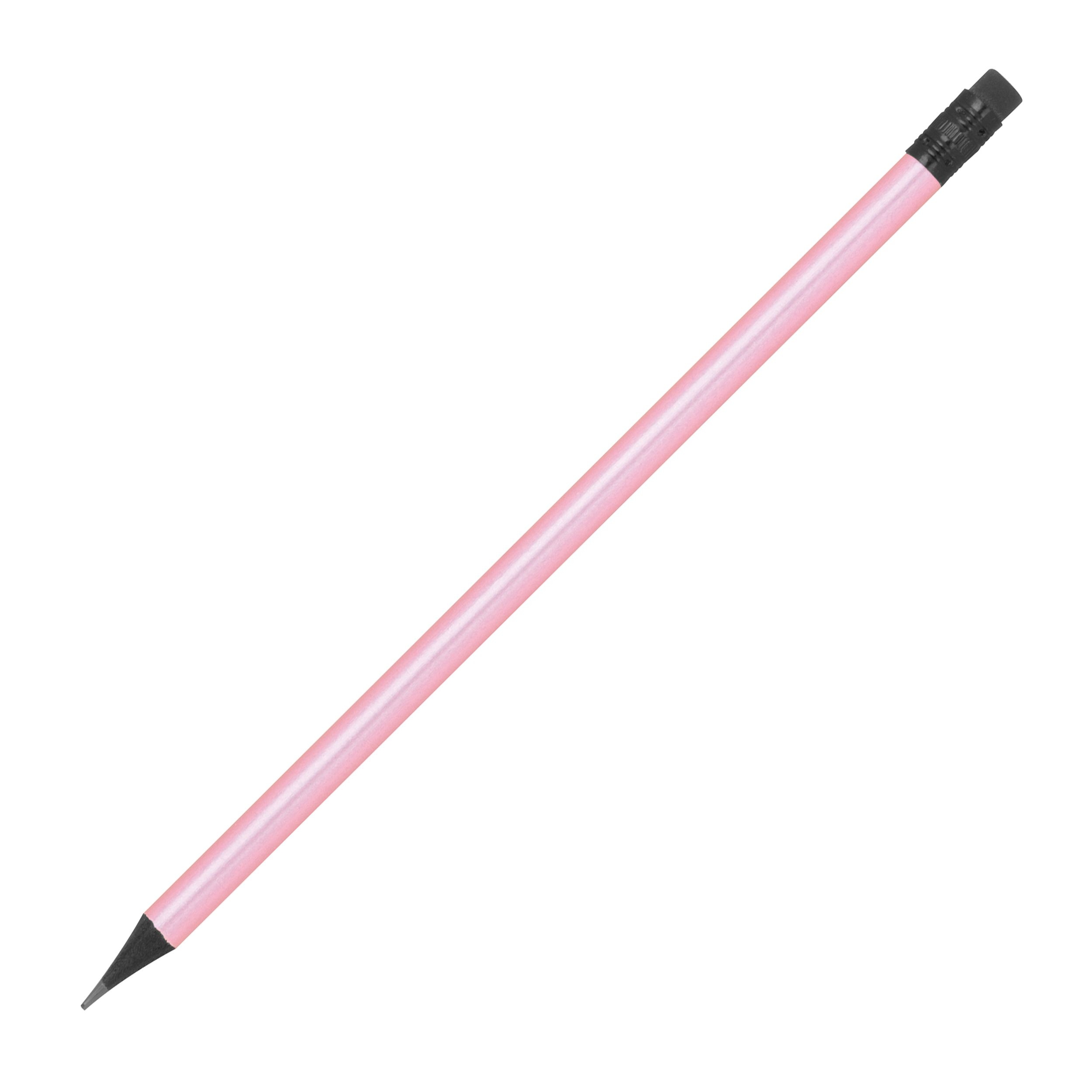 MA15321Bleistift mit Radiergummi in Metallic-Farben JAMES
