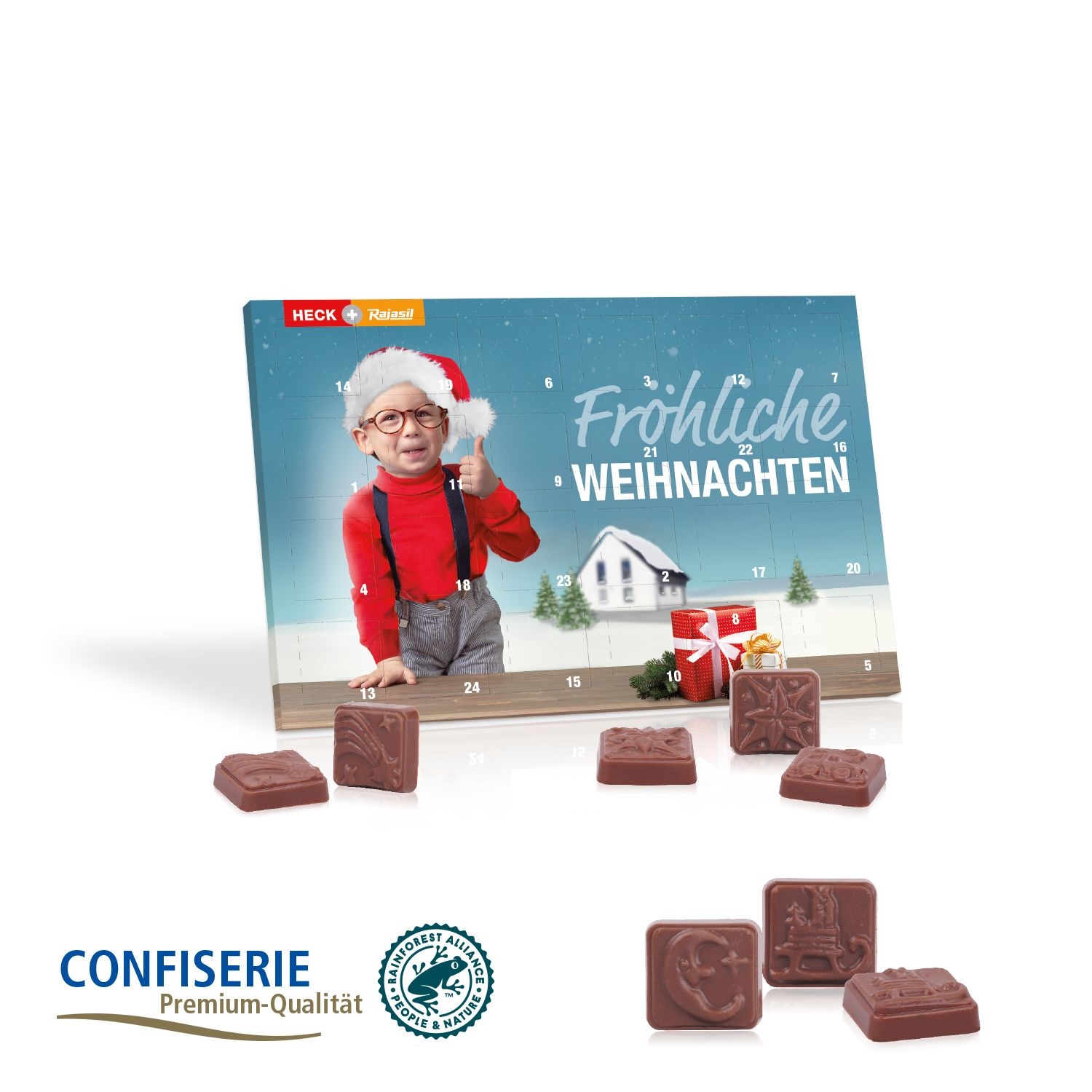 CD95318Tisch-Adventskalender _Classic Exklusiv_