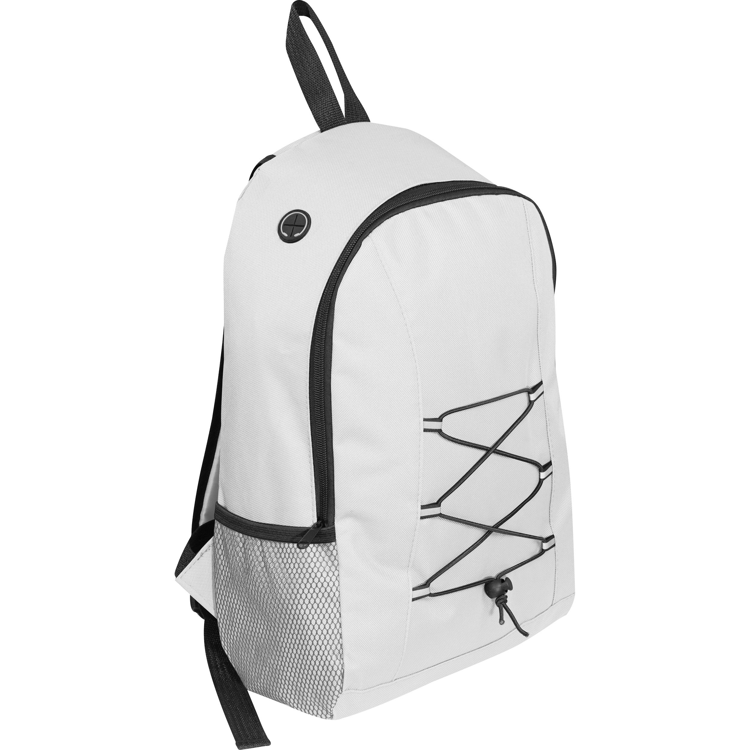 MA60652-06Rucksack aus Polyester_ weiss MA60652-06Rucksack aus Polyester_ weiss