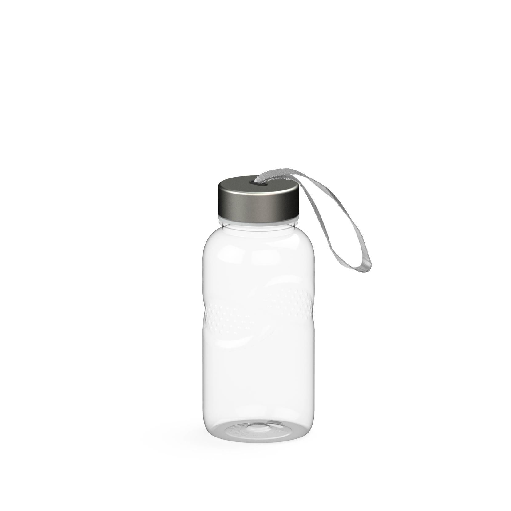 EL02207-1Trinkflasche Carve _Pure_ 500 ml_ RENEW_ transparent_ silber