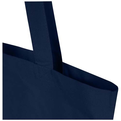 PF120789-5Peru Blend 180 g_m² Tragetasche aus GRS recycelter Baumwolle 7L_ navy