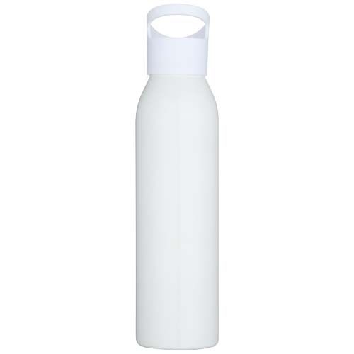 PF100868-1Sky 650 ml RCS-zertifizierte_ einwandige Trinkflasche aus recyceltem Edelstahl_ weiss
