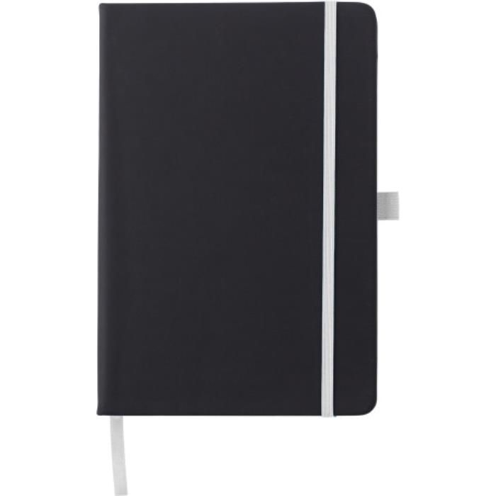 GI8384-02Notizbuch aus Kunststoff Charlene_ Weiss GI8384-02Notizbuch aus Kunststoff Charlene_ Weiss