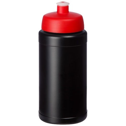 PF220200-3Baseline® Plus 500 ml Sportflasche_ rot_schwarz