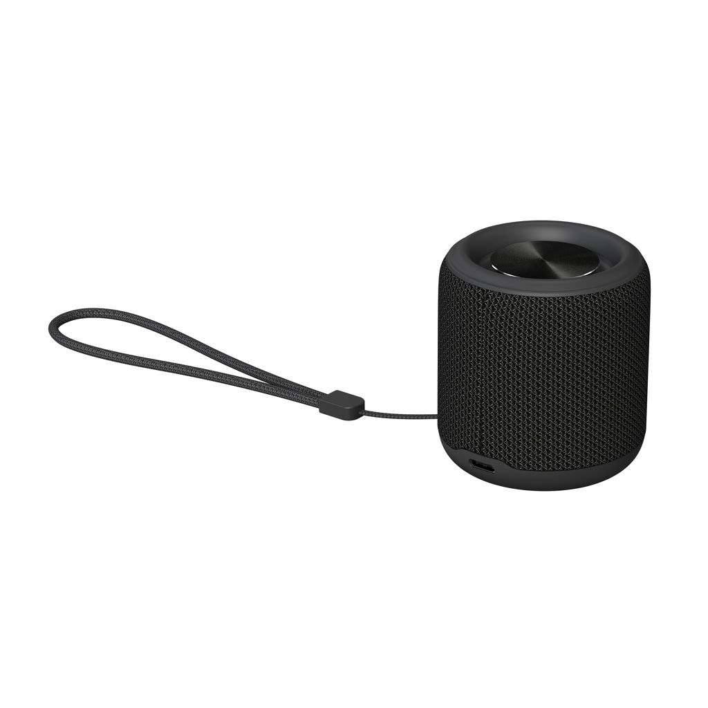 XDP331_57-01Urban Vitamin Oceanside 3W-Speaker aus RCS rec. Kunststoff_ schwarz