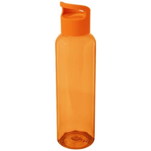 PF100777-6Sky  650 ml Sportflasche aus recyceltem Kunststoff_ orange
