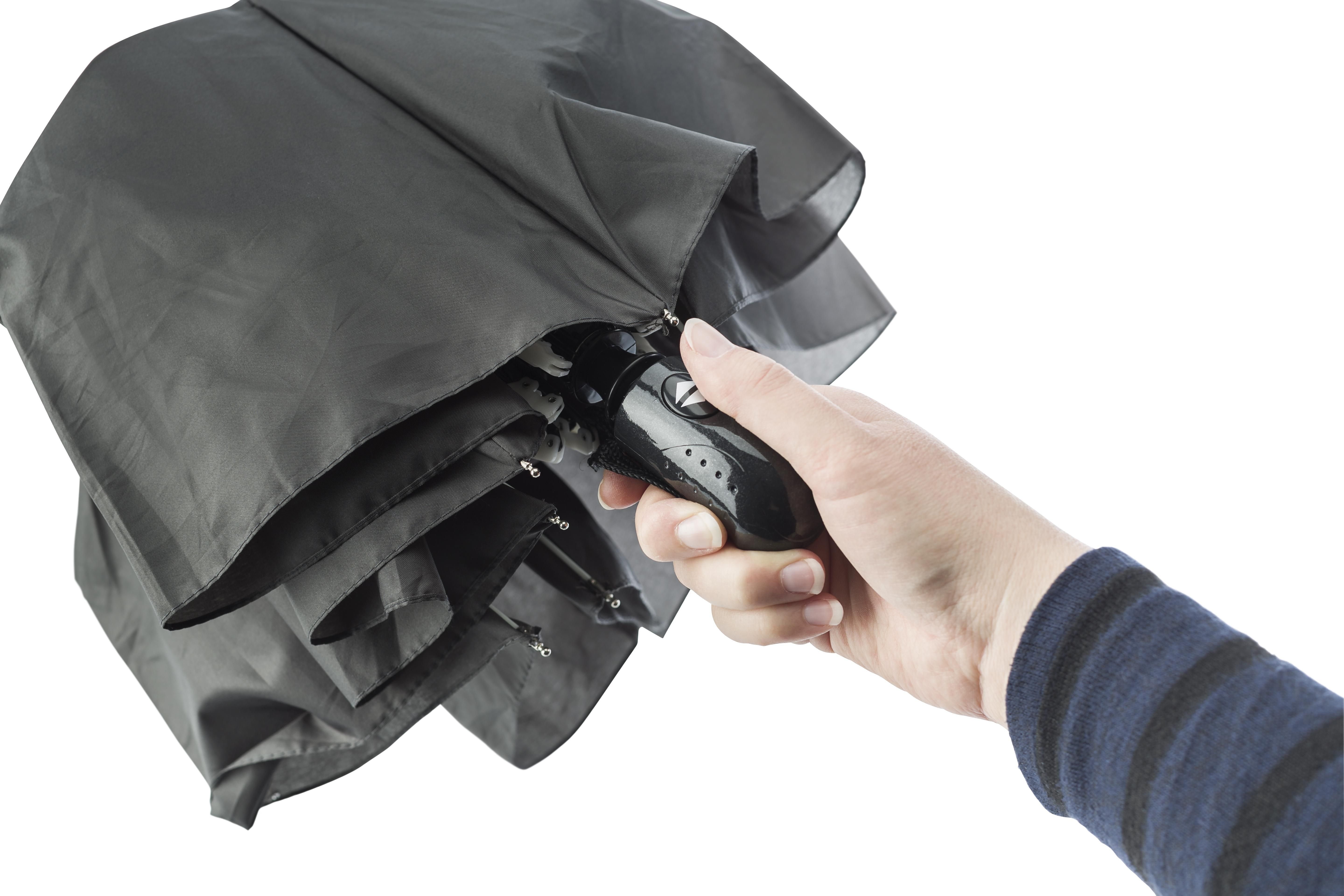 GI8891-05Regenschirm aus Pongee-Seide Conrad_ blau