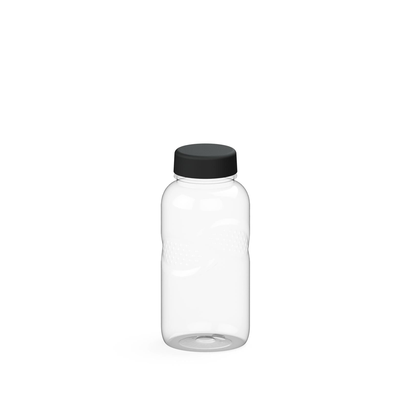 EL01570-2Trinkflasche Carve _Refresh_ 500 ml_ transparent_ schwarz