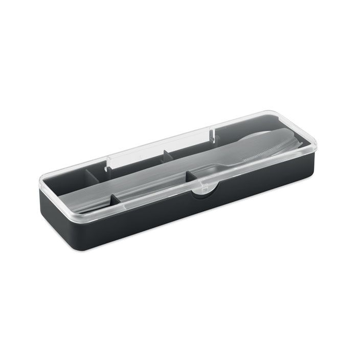 MO2677-03Mesteck Besteck-Set Edelstahl_ schwarz