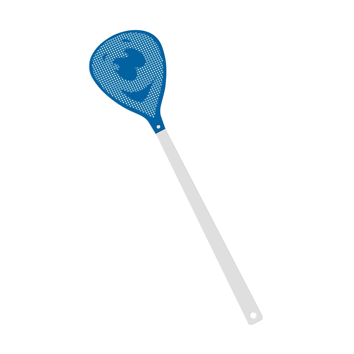 HE7852-0-3Fliegenklatsche _Gesicht_ weiss_ blau HE7852-0-3Fliegenklatsche _Gesicht_ weiss_ blau