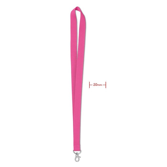MO9058-38Simple Lany Lanyard 20mm_ fuchsia MO9058-38Simple Lany Lanyard 20mm_ fuchsia