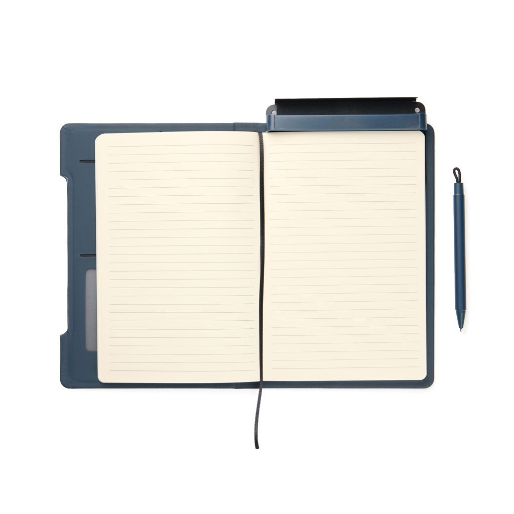 XDV77311-25VINGA Baltimore RCS 4-in-1 nachfuellbares Notizbuch_ navy blau