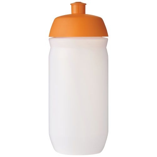 PF210440-4HydroFlex™ Clear 500 ml Squeezy Sportflasche_ orange_klar mattiert