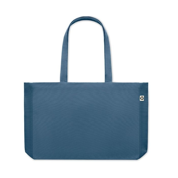 MO6380-04Respect Coloured Recycelte Canvas-Tasche_ Blau