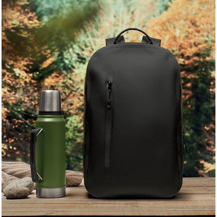 MO2600-03Brenna Laptop-Rucksack 300D RPET_ schwarz