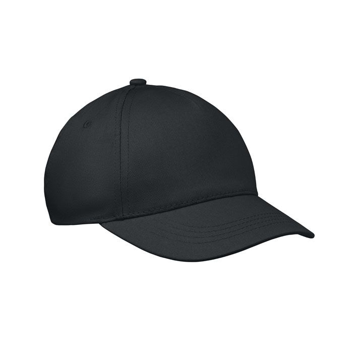 MO2346-03Buzz Kids 5-Panel-Baseball-Cap Kinder_ schwarz