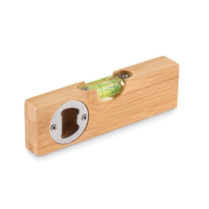 MO6495-40Spiren Kapselheber mit Wasserwaage_ Holz