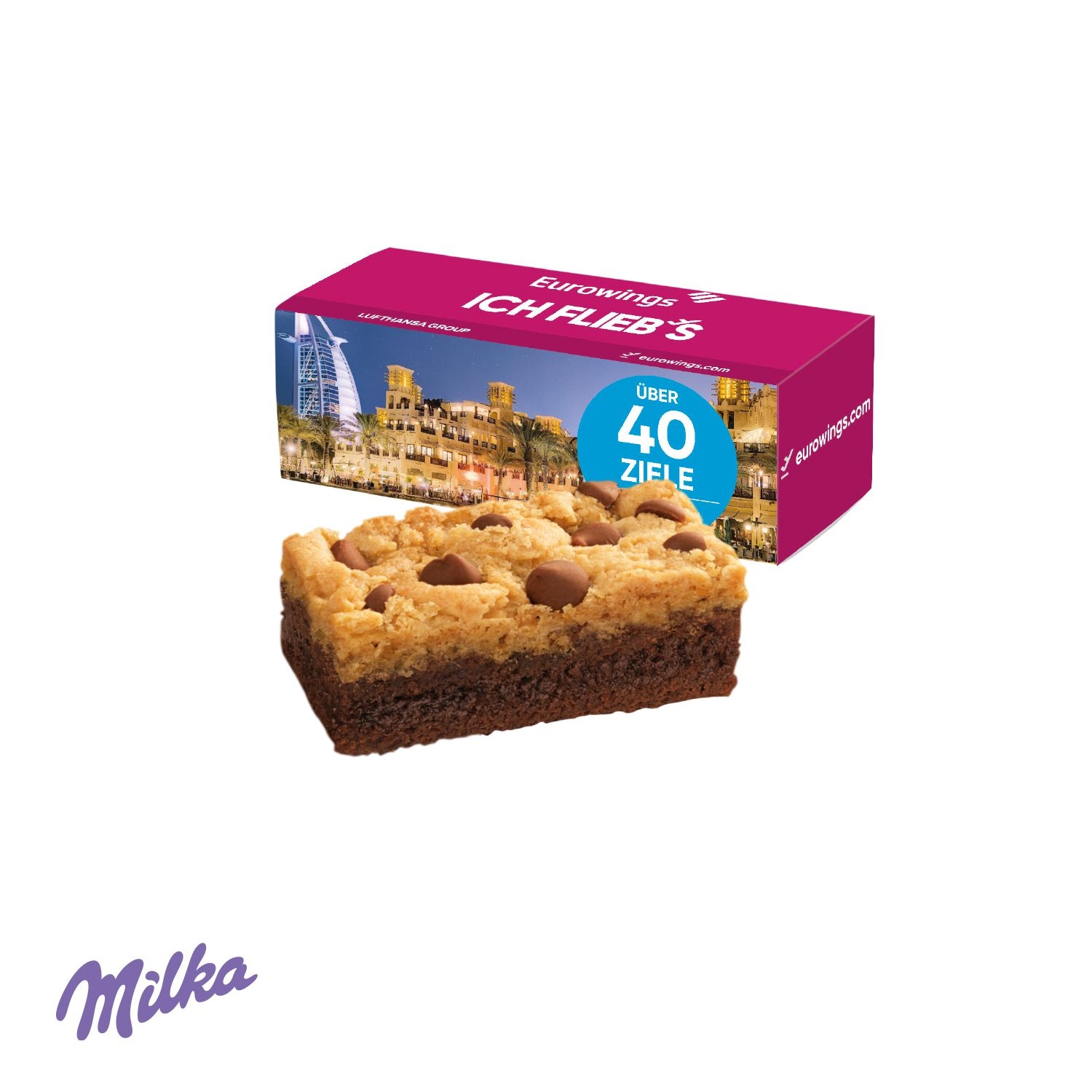 CD91158Milka Choco Brookie in Werbebox