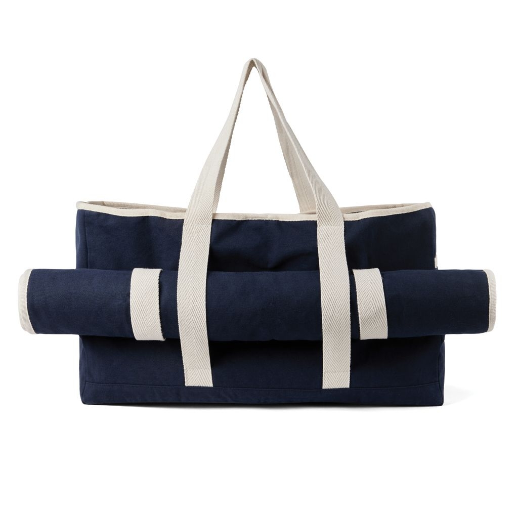 XDV76203-5VINGA Volonne AWARE™ Strandtasche aus recyceltem Canvas_ blau
