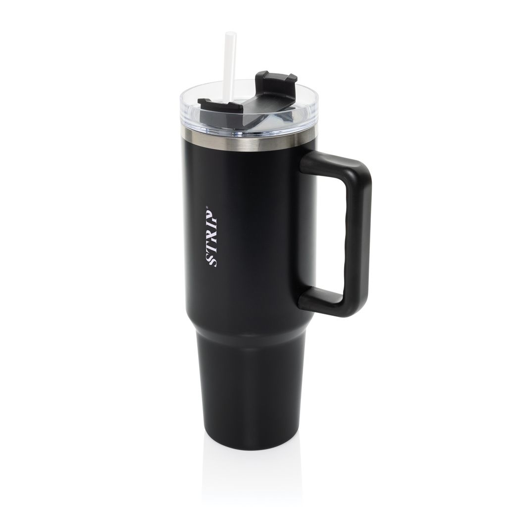 XDP437.33-01Peakflow Becher aus RCS recyceltem Stainless Steel 1200ml_ schwarz