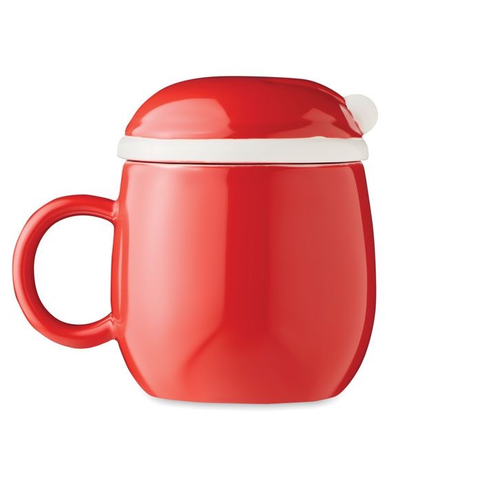 CX1492-05Santa Keramikbecher 370 ml_ rot