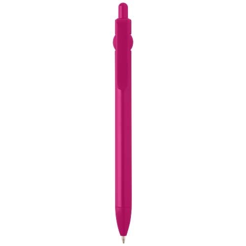 PF107964-5Fidget Kugelschreiber aus recyceltem Kunststoff _schwarze Mine_ magenta