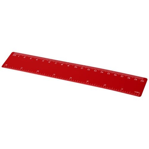 PF210585-7Rothko 20 cm Kunststofflineal_ rot PF210585-7Rothko 20 cm Kunststofflineal_ rot