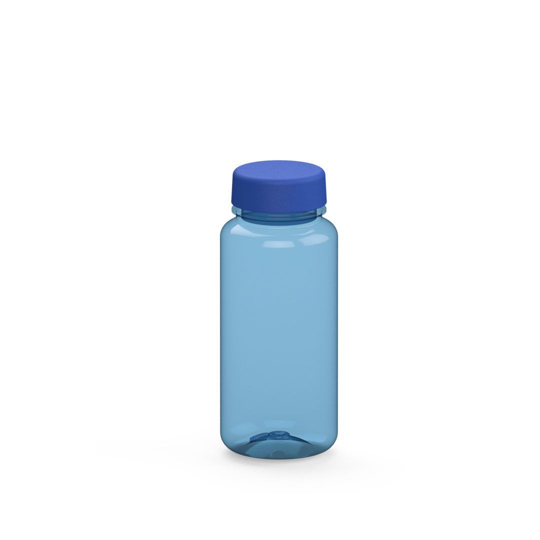Trinkflasche "Refresh" Colour 0,4 l, transluzent-blau, blau