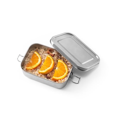 ST94277-127ALLSPICE Robuste luftdichte Box_ satinsilber