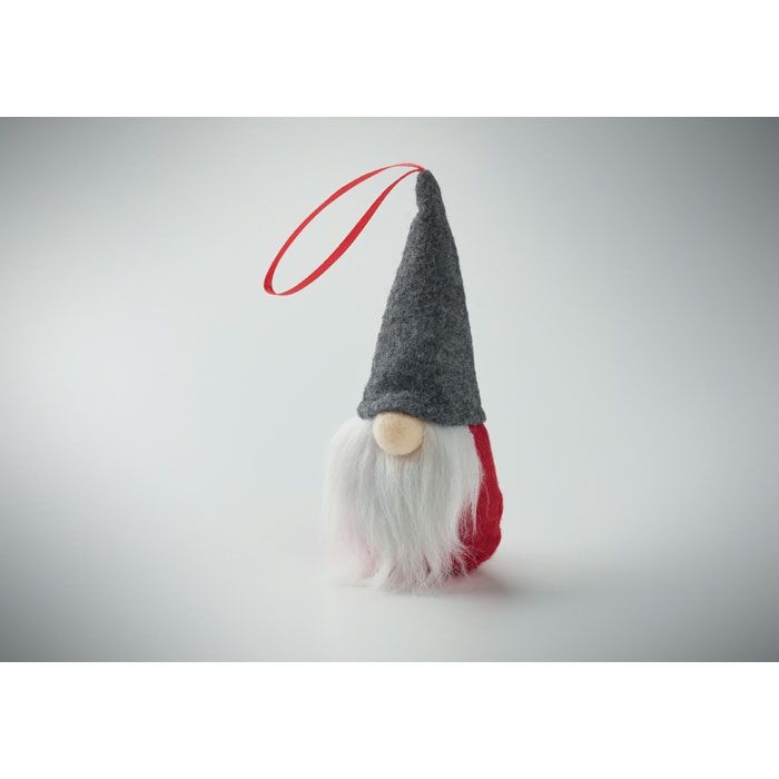 CX1600-05Frosty Tree Filz-Wichtel-Baumhaenger_ rot