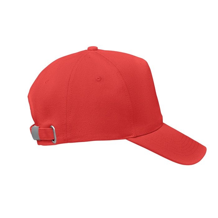 MO6432-05Bicca Cap Cap organic cotton 250 g_m²_ rot