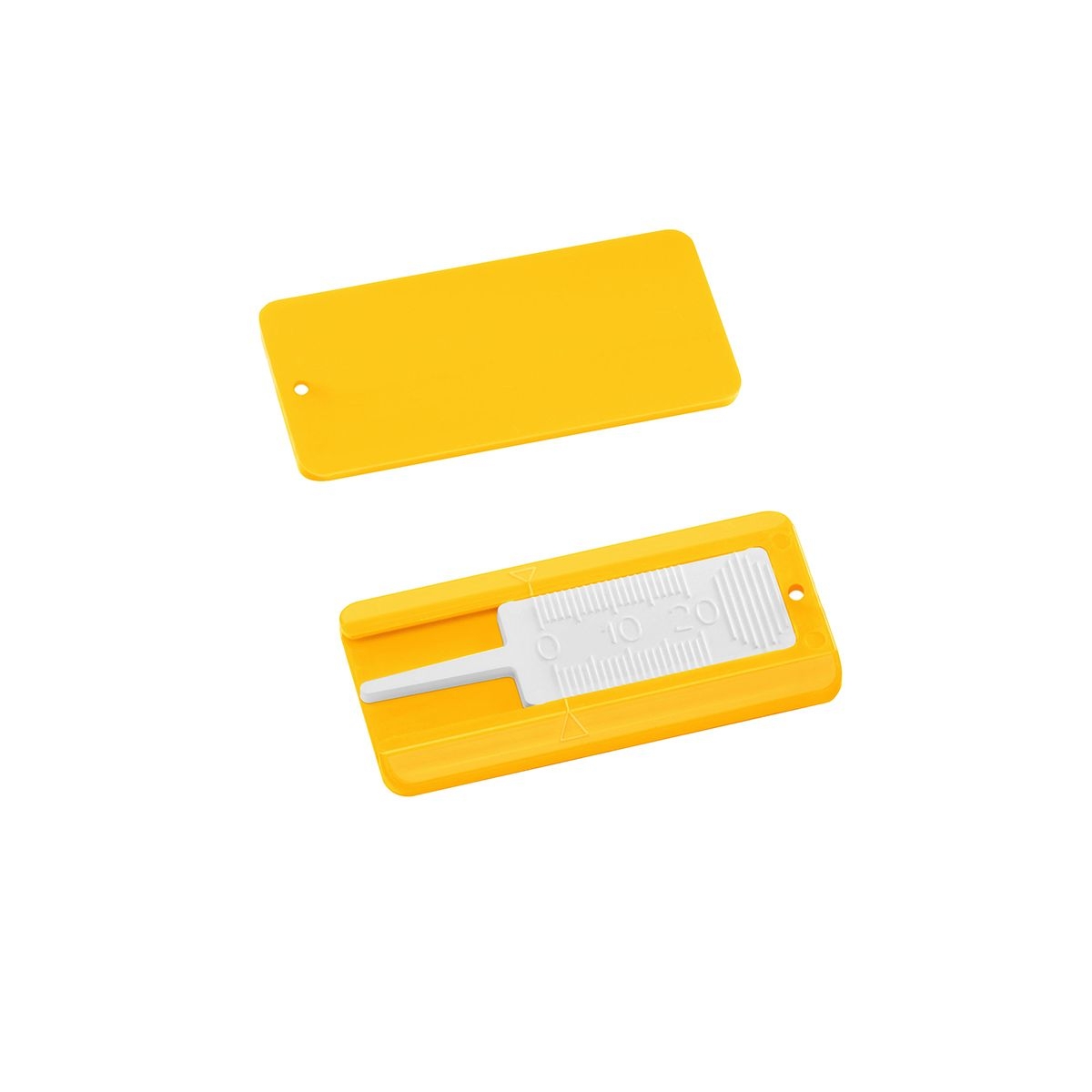 HE7098-0-4Reifenprofiltiefenmesser_ weiss_ gelb HE7098-0-4Reifenprofiltiefenmesser_ weiss_ gelb