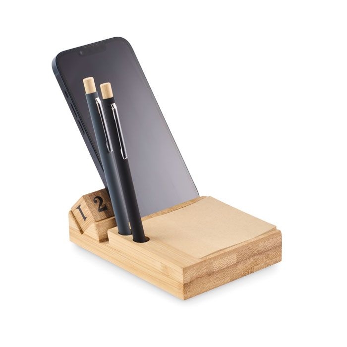 Bootop Tischkalender Bambus, Holz