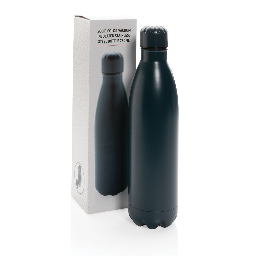 XDP436.93-5Solid Color Vakuum Stainless-Steel Flasche 750ml_ blau