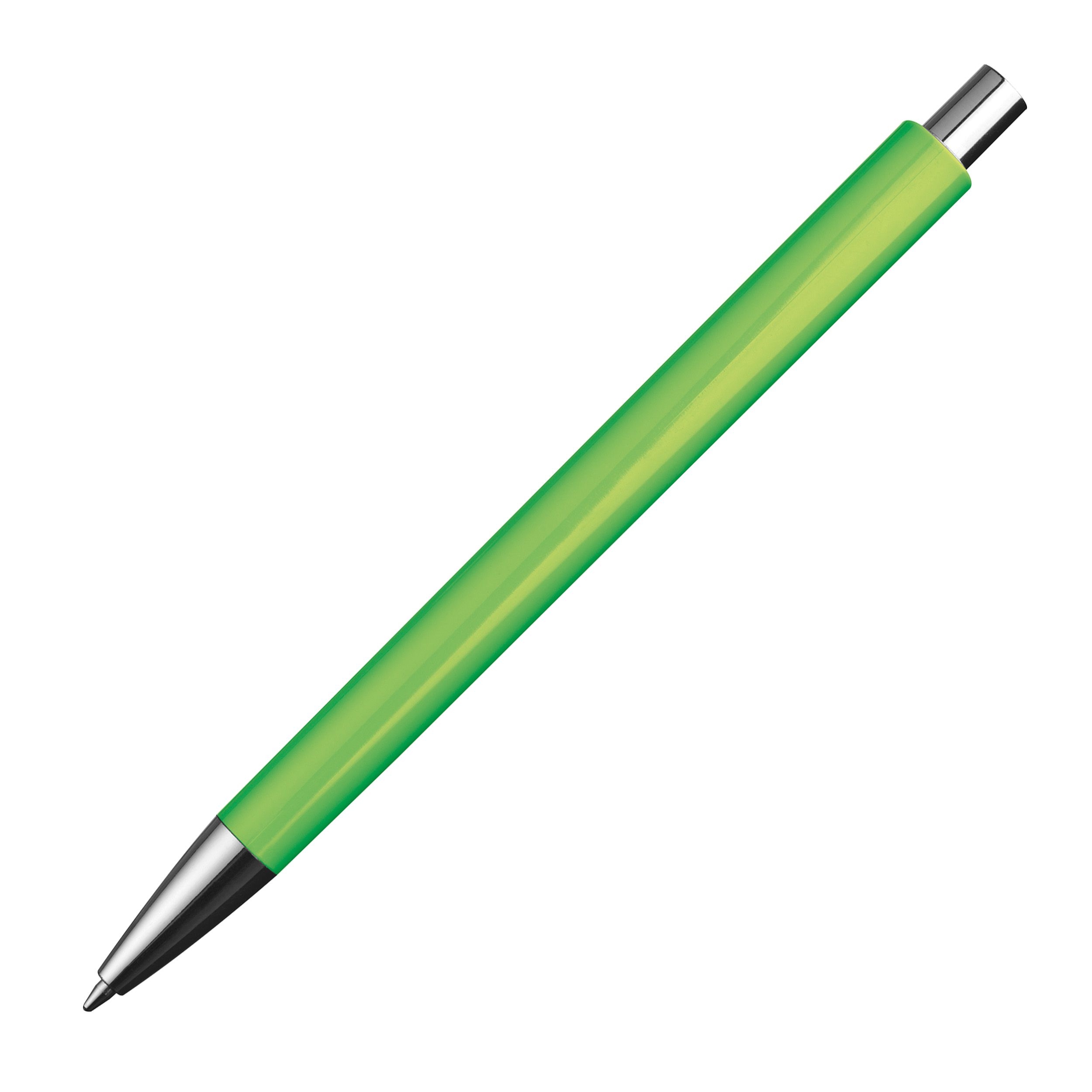 MA13538-29Kugelschreiber mit silbernen Applikationen_ apfelgruen