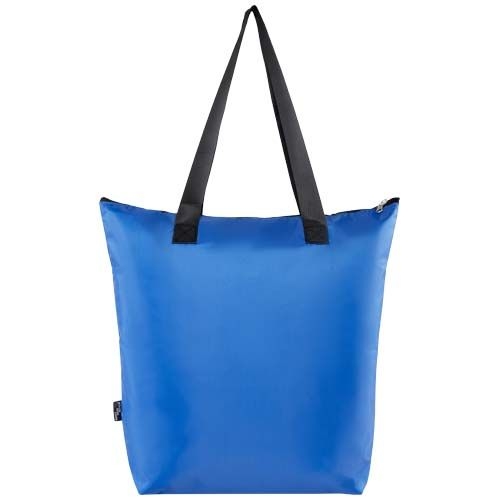 PF130092-4EcoFold faltbare RPET Kuehltasche 15 L_ royalblau