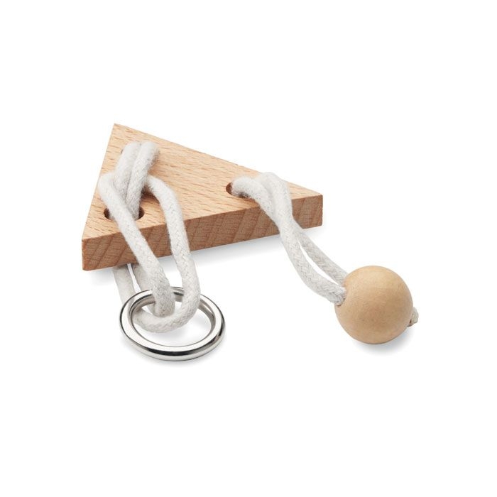 MO6989-40Nerve Geduldsspiel Holz Dreieck_ holz