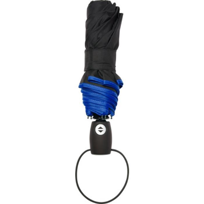 GI4939-05Automatik Taschenschirm aus Pongee-Polyester Ben_ Blau