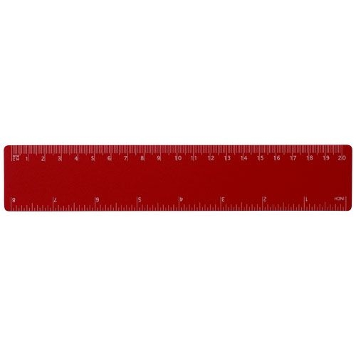 PF210585-7Rothko 20 cm Kunststofflineal_ rot