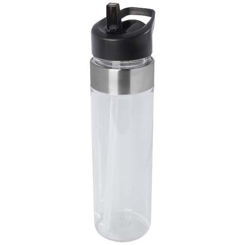 PF100824-1Dylan 650 ml Tritan Flasche mit Ausgussdeckel_ transparent klar