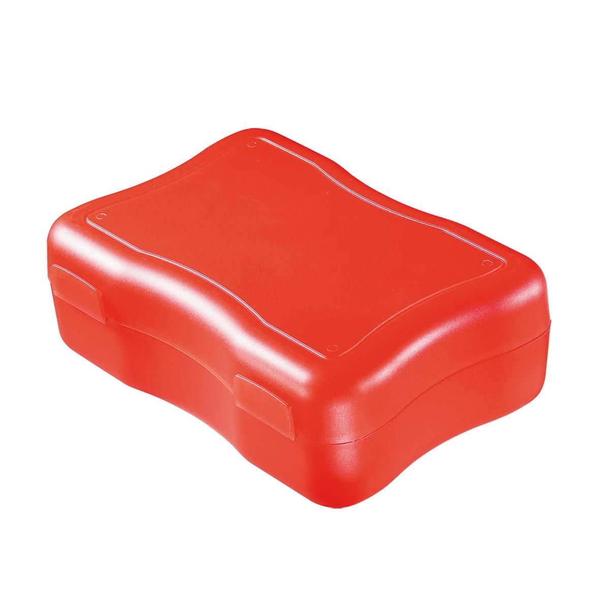 EL05022-4Brotzeitdose _Wave_ mittel_ standard-rot