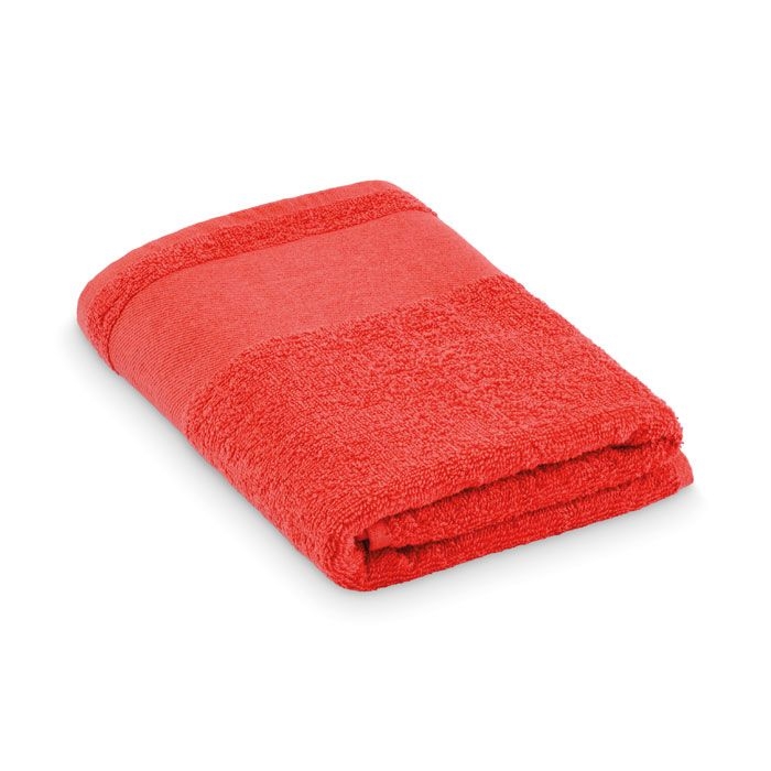 MO2765-05Island 50 Handtuch Baumwolle 50X100cm_ rot
