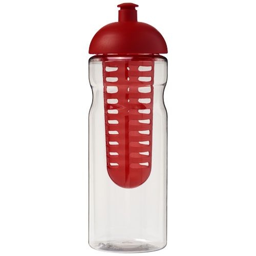 PF210048-3H2O Active® Base 650 ml Sportflasche mit Stuelpdeckel und Infusor_ transparent_rot